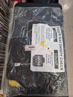 Lexus NX F Sport Floor Mats Black OEM PT206-78221-10 2022-2026 NX250 NX350